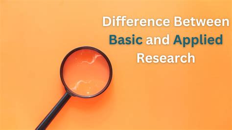 difference  basic  applied research tyonote