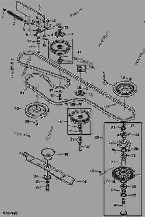 john deere  mower deck parts diagram wiring diagram   xxx hot girl