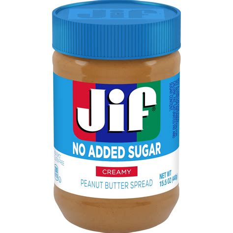 jif announces   added sugar creamy peanut butter spread cdr chain drug review