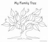 Tree Family Template Coloring Printable Leaf Leaves Worksheets Pages Worksheet Large Kids Blank Patterns Ruth Templates Fall Pattern Trees Resources sketch template