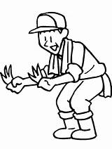 Coloring Pages Farmer Farm People Clipart Cliparts Gardener Printable Cartoon Dell Colouring Kids Coloringpagebook Color Library Google Advertisement Comments Book sketch template