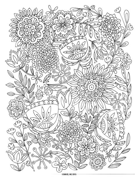 flower coloring pages printable  adults