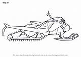 Snowmobile Draw Simple Coloring Sketch Step Drawing Drawings Pages Template Arctic Cat Learn Tutorials Other Paintingvalley Drawingtutorials101 sketch template