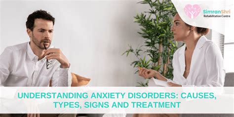 understanding anxiety disorders  types signs treatment