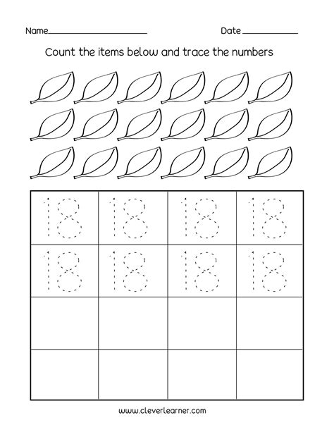 number  tracing worksheets  preschool  tracing generator