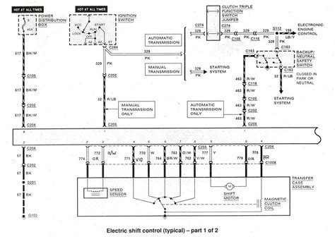 ford ranger electrical schematic