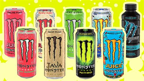 monster energy drink flavors     taste test