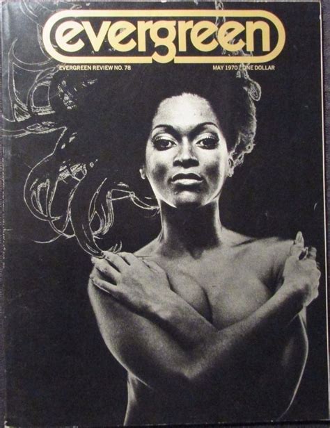 Evergreen No 78 May 1970 Magazine Cover Black Artwork Evergreen