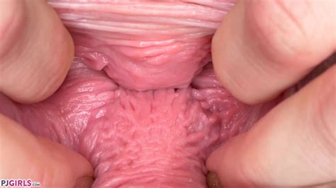 Naughty Blonde Is Making An Amazing Close Up Of Her Pink