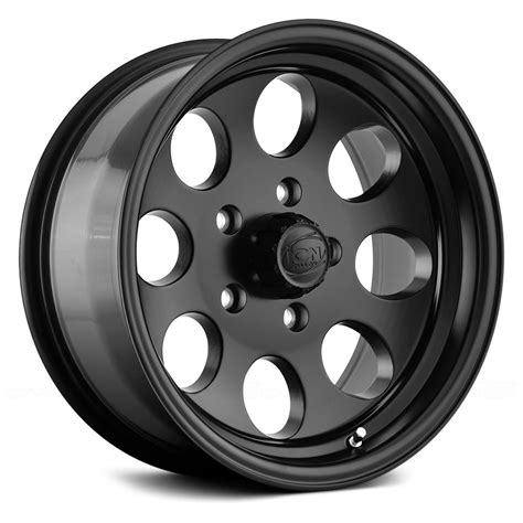 ion alloy  wheels matte black rims