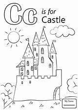 Coloring Pages Castle Letter Undercover Kc Printable Carrot Color Getcolorings Car Let Preschool Getdrawings Print sketch template