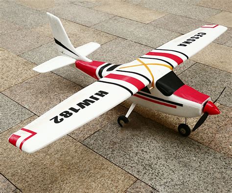 cessna hjw mm wingspan eps trainer beginner rc airplane kit