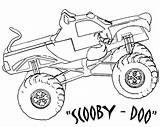 Monster Truck Hot Wheels Coloring Pages Printable Print Getcolorings Color sketch template
