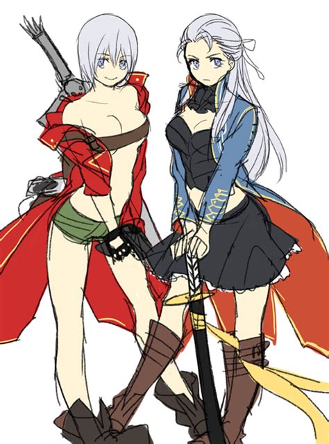 dante and vergil devil may cry and 1 more drawn by fuka