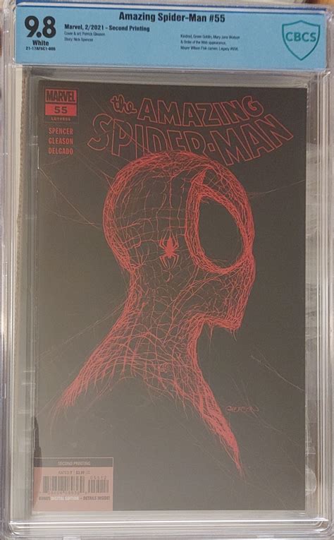 The Amazing Spider Man 55 9 8 Cbcs 2nd Print Kindred Green Goblin