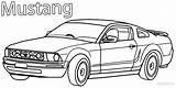 Mustang Coloring Shelby Ausdrucken sketch template