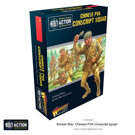 Korean War Chinese Pva Conscript Squad – Warlord Games Ltd