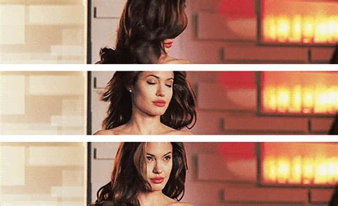 angelina jolie hair find and share on giphy