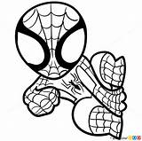 Dibujo Araña Deadpool Colorir Drawdoo Desenhos Lesson19 Funko Pegatinas Vingadores Algo Silueta обновлено автором sketch template