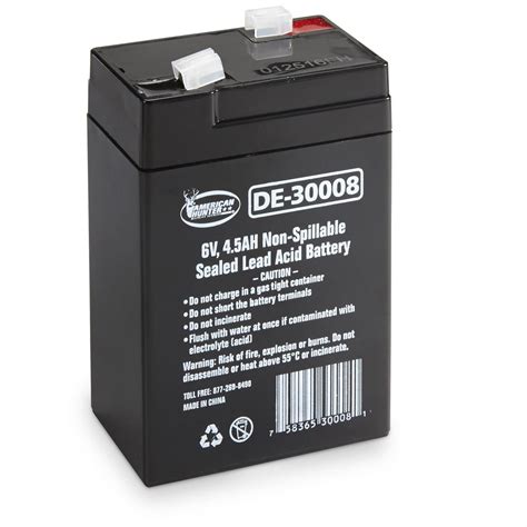 hr rechargeable battery  volt  amp  accessories batteries  sportsmans guide