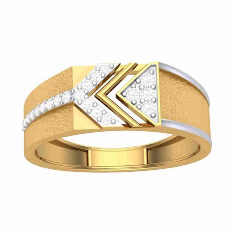 buy  gents ring   india kasturi diamond