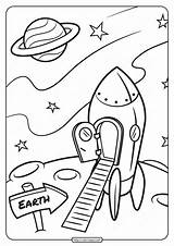 Coloring Solar Pages System Eclipse Moon Rocket Surface Space Kindergarten Kids Printable Pdf Sheets Nasa Colouring Planets Doug Planet Power sketch template