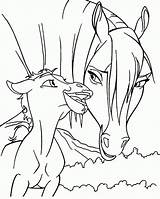 Pages Spirit Coloring Horse Printable Colouring sketch template