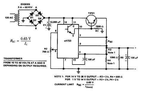 block diagram power supply circuit