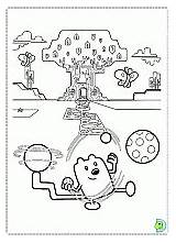 Coloring Wow Dinokids Wubbzy Pages Book Print Close sketch template