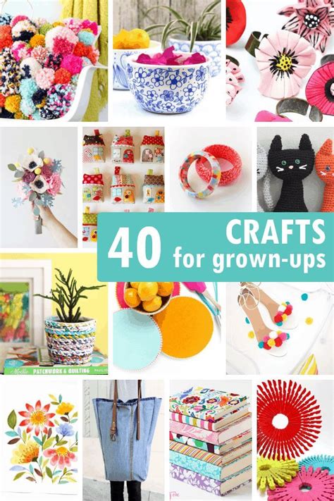 40 crafts for adults including jewelry accessories home decor diy
