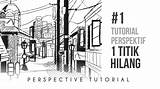 Titik Hilang Perspektif sketch template