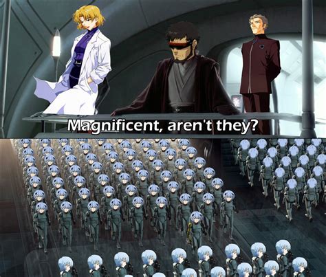 rei clones neon genesis evangelion   meme