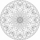 Coloring Mandala Pages Christmas Printable Comments sketch template
