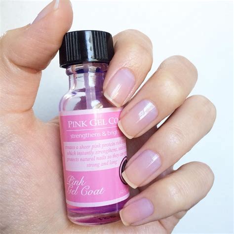enhance  nails  perfect formulas pink gel coat