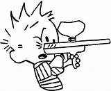 Paintball Cartoon Clipart Cliparts Library sketch template