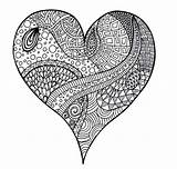 Herz Ausmalen Zentangle Mit Herzen Zeichnen Malvorlage Erwachsene Ausmalbild Deavita Flamingo Wandbild Mustern sketch template