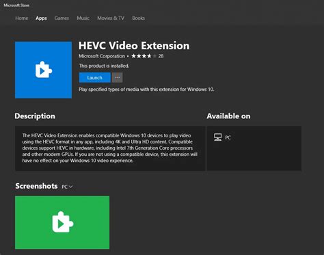 play hevc coded   windows