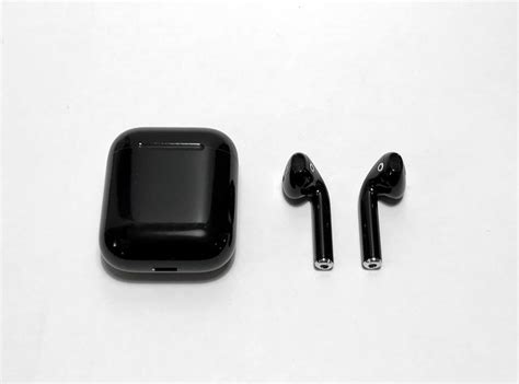 sick  white airpods itll cost      painted black apple