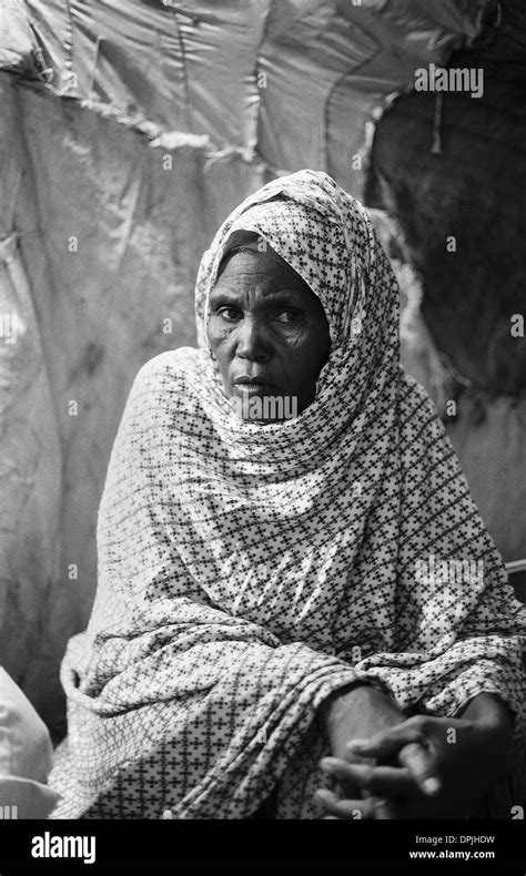 Jun 01 2006 Galkayo Somalia Bantu Woman In Displaced Camp Just