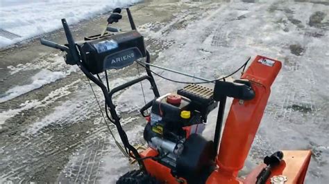 deluxe snow blower youtube