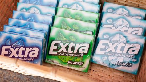 extra gum flavors ranked  worst