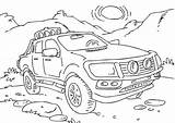 Colorare Camioneta Camion Dakar Rally Malvorlage Disegni Ausmalbilder Malvorlagen Camionnette sketch template