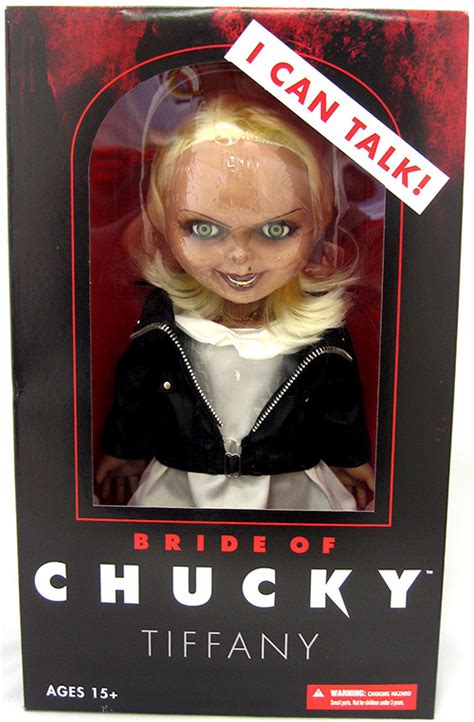 talking tiffany bride of chucky doll figure deluxe series at
