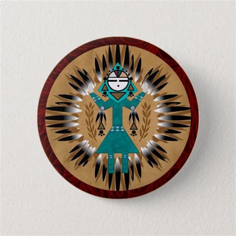 Native American Buttons And Pins Decorative Button Pins Zazzle