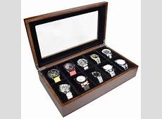 Ikee Design Wooden Watch Box For 10 Watches 18154321 Overstock
