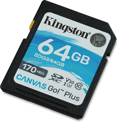 kingston canvas   gb sdxc memory card review camera memory speed comparison