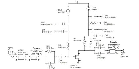 amplifier schematic  scientific diagram