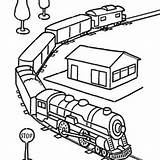 Coloring Train Pages Caboose Drawing Printable Drawings Clipartmag Template Color Model sketch template