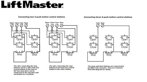 chamberlain liftmaster wiring diagram