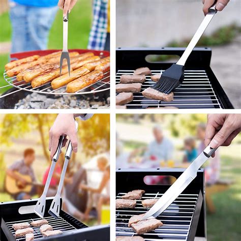 yougreast bbq grill tools set pcs stainless steel barbecue grill
